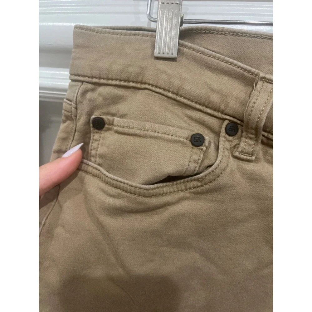 Banana Republic Mens Khaki Colored Jeans-36x32